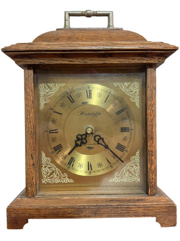 Oak carriage clock for sale in cape town. Antique furniture dealer and mid century furniture.