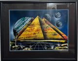 Original Space Pyramids Artwork for sale in cape town.
