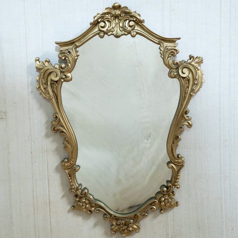 Ornate Oval Gilt Gesso Mirror for sale in cape town. Furniture store.
