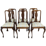 Mahogany dining chairs for sale.