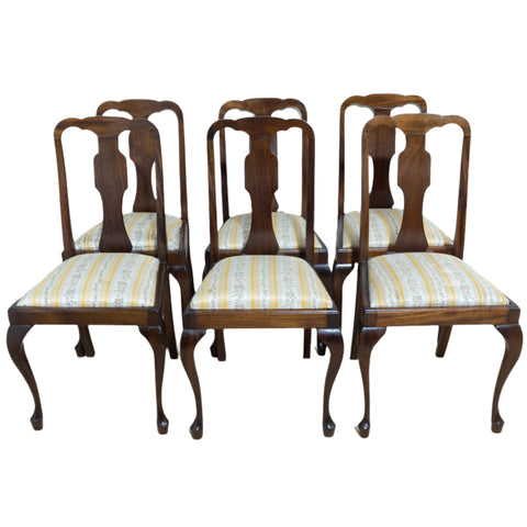 Mahogany dining chairs for sale.