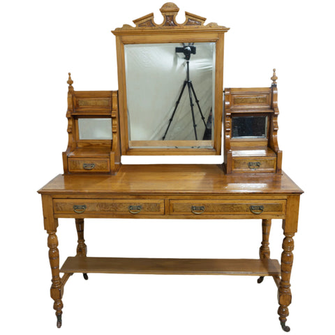 Satinwood dressing table for sale in cape town. Furniture store. 