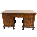 Solid Imbuia 7 Drawer Desk for sale in cape town. Furniture store.