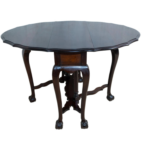 Solid Imbuia Dropside Dining Table for sale in cape town. Furniture store.