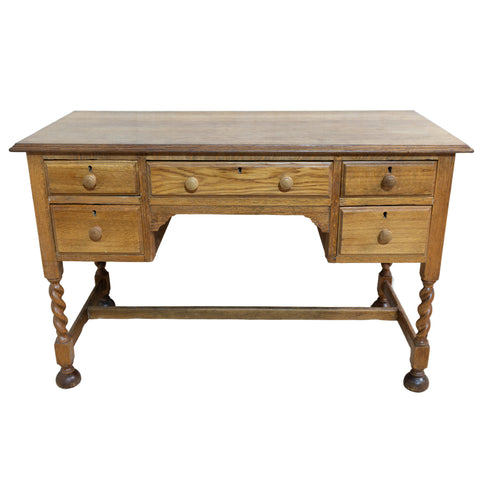 Solid Oak Desk for sale in cape town. Kists and mid century furniture.
