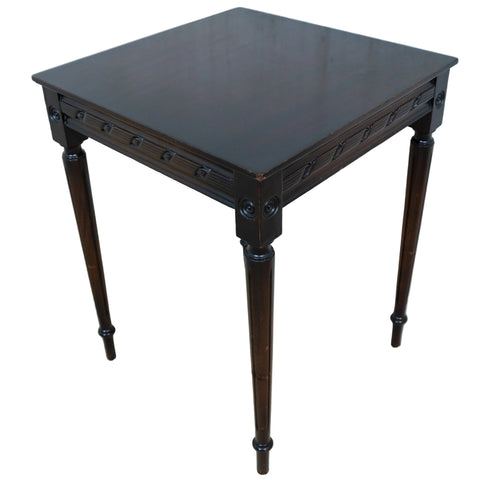 Square Mahogany Side Table for sale in cape town. Secondhand furniture store.