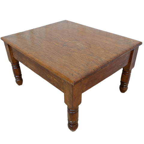 Square Pine Coffee Table for sale in cape town.