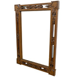 Teak Carved Mirror