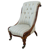 Victorian Mahogany Lounge Chair for slae in cape town. Furniture shop. Furniture store.