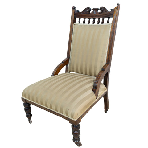Victorian lounge chair for sale in cape town. Furniture store. Furniture repairs.