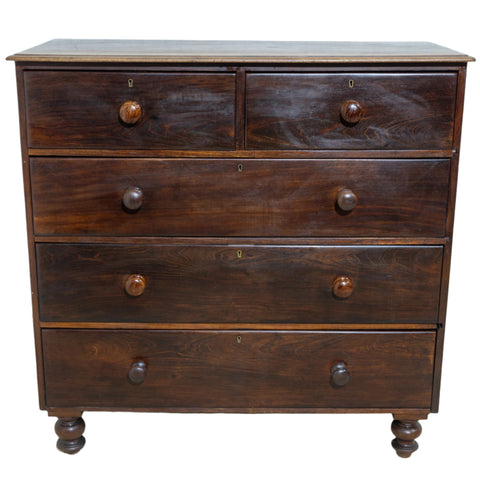Victorian mahogany chest of drawers for sale in cape town. Mid century furniture, cape cottage furniture.
