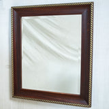 Wooden Bevelled Mirror