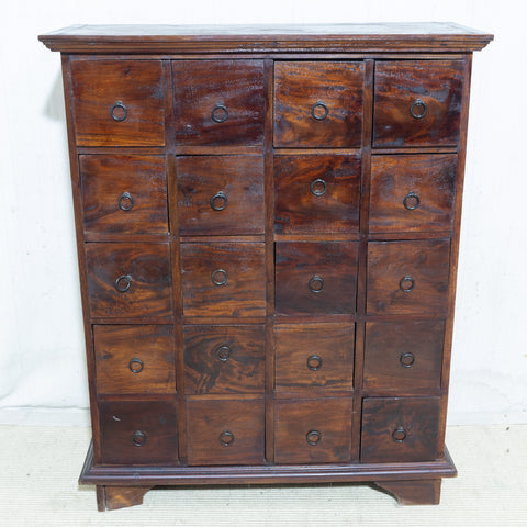 Wooden drawers unit for slae in cape town. Old furniture.