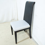 12x Oriental Lacquerd Zelkova Wood Dining Chairs