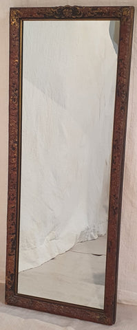 Vintage Wooden Gilt Gesso Mirror